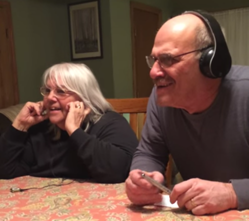 Grandparents play Whisper Challenge to lip-read granddaughter's pregnancy announcement in viral video