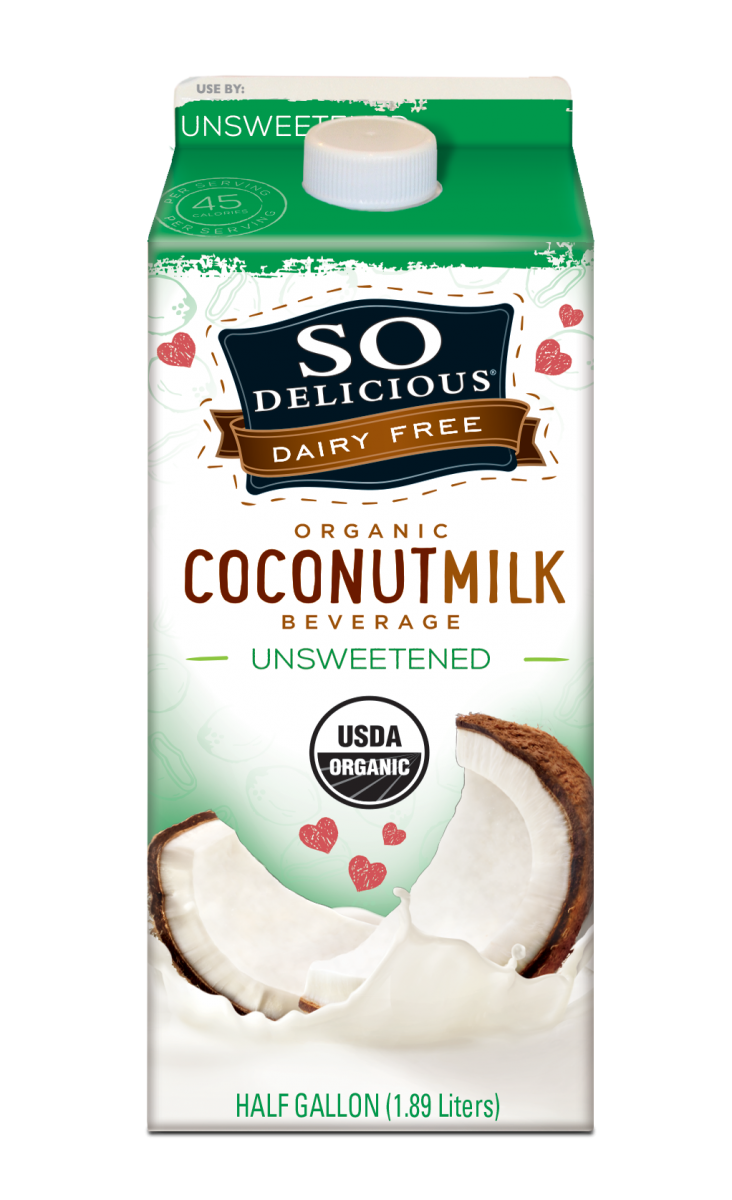 so delicious organic unsweetened coconutmilk beverage