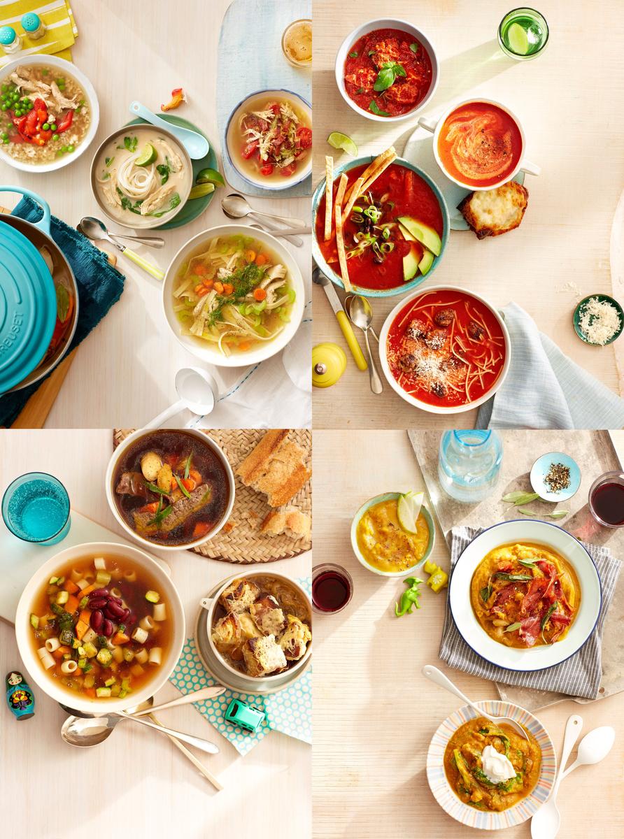 Healthy Soups For Dinner Chicken Tomato Beef Squash