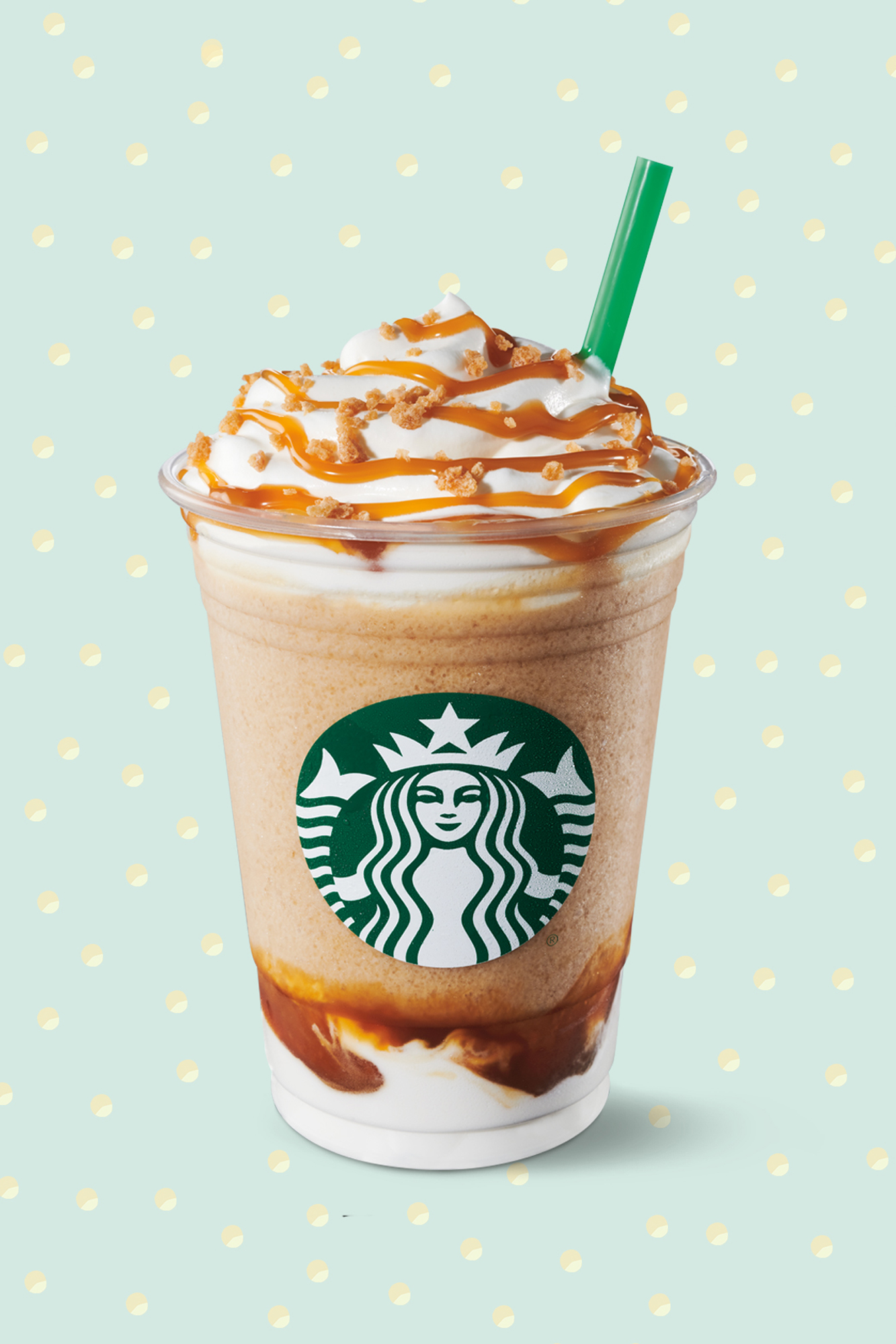 Caramel Ribbon Crunch Frappuccino