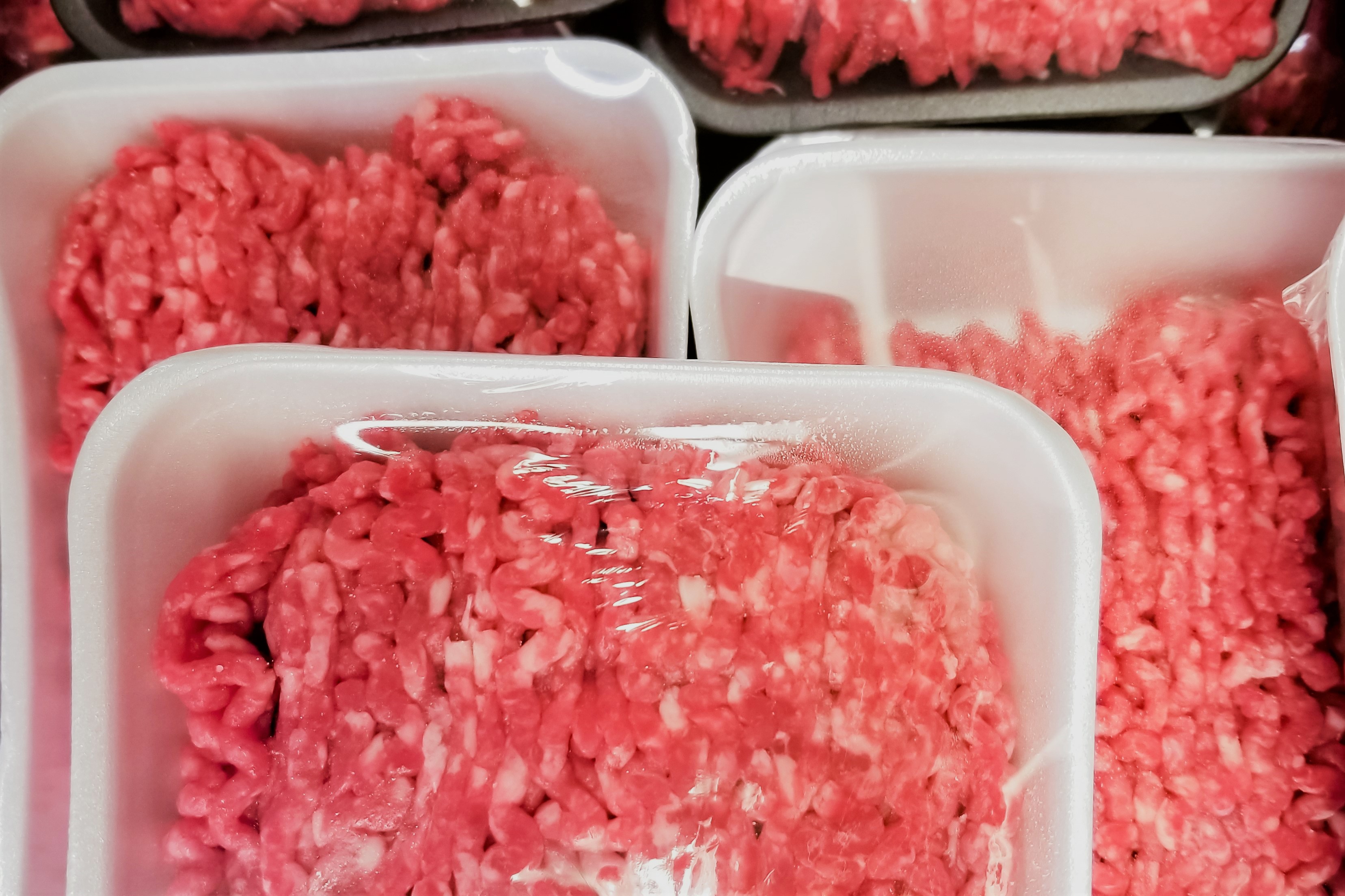 Packaged Raw Ground Meat