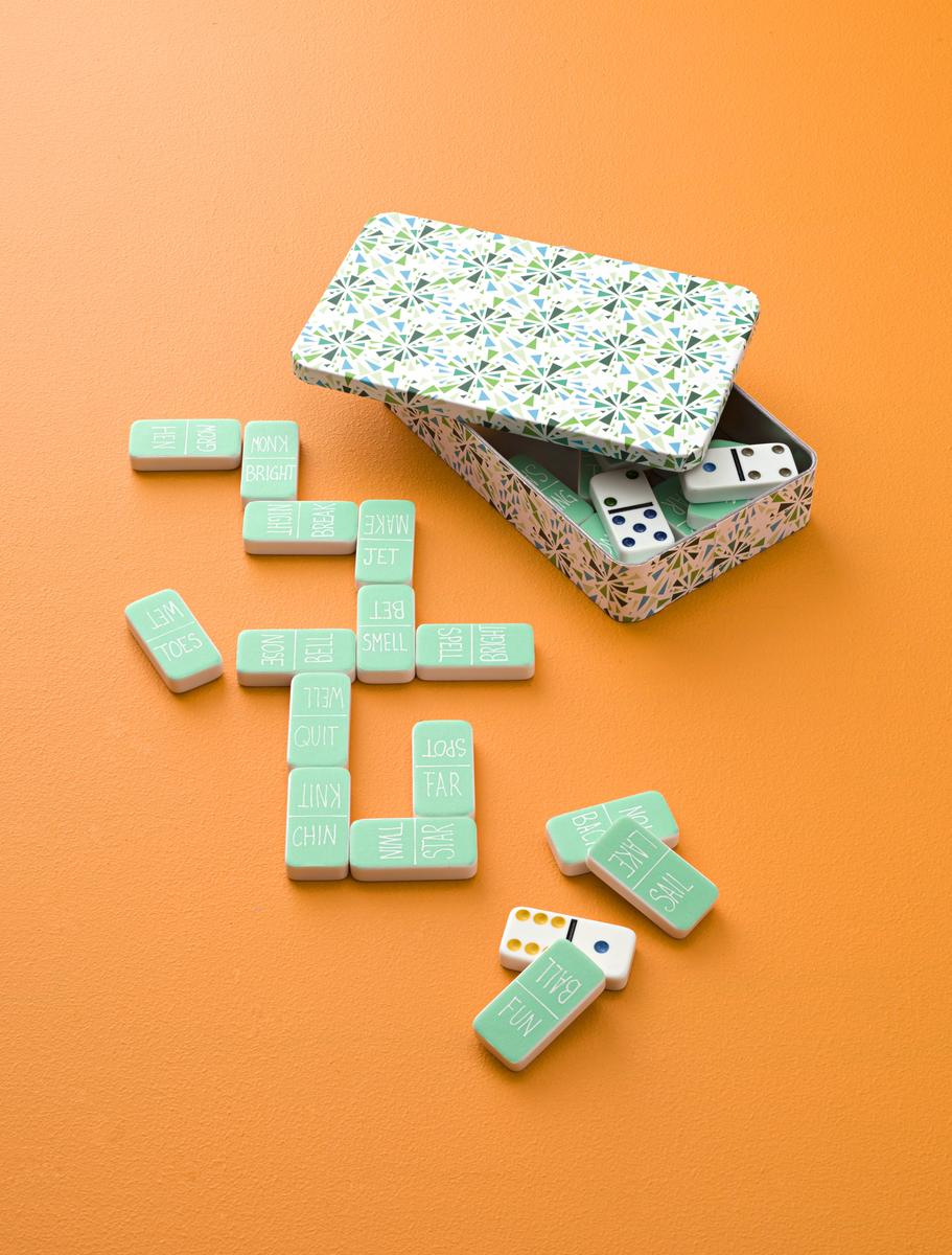 Rhyme and Reason Domino Game