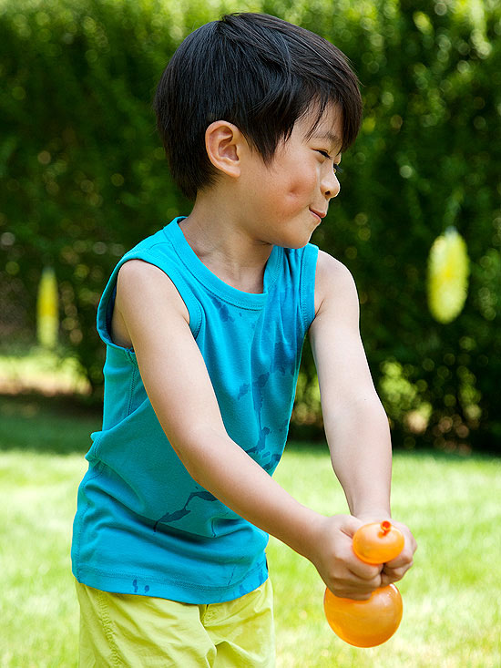 Water balloon pop