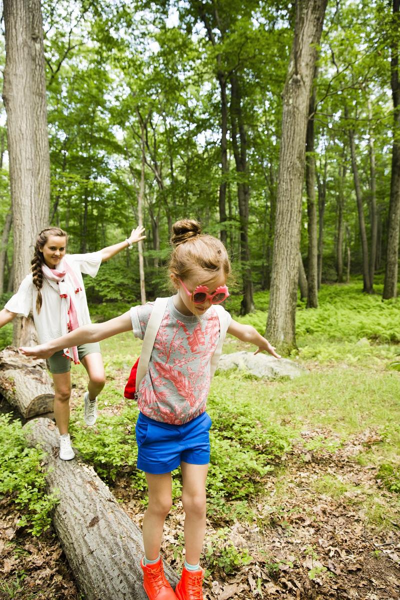 Two Girls on Camping Trip